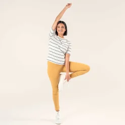 LIVING CRAFTS Annedore | Leggings Oker Store