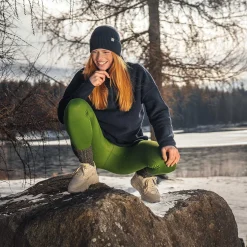 LIVING CRAFTS Annedore | Leggings Donker Mos Cheap
