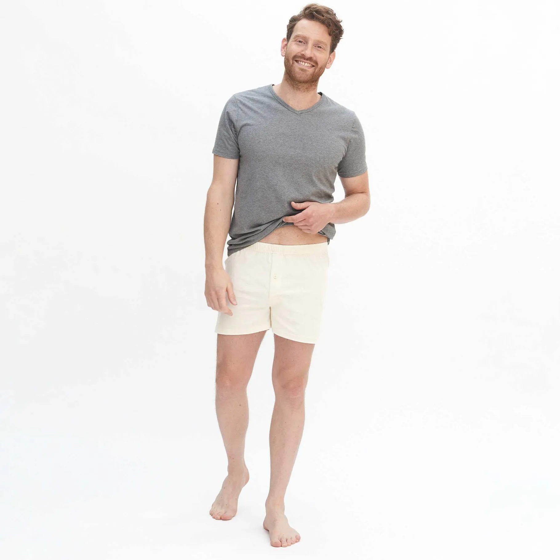 LIVING CRAFTS Ben | Boxershorts Natuurlijk Best Sale