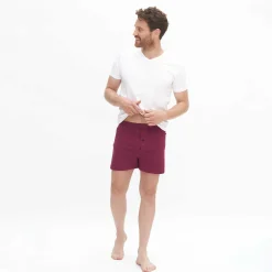 LIVING CRAFTS Ben | Boxershorts, Set Van 2 Donker Marineblauw/Robijn Hot