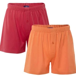 LIVING CRAFTS Ben | Boxershorts, Set Van 2 Mandarijn Discount