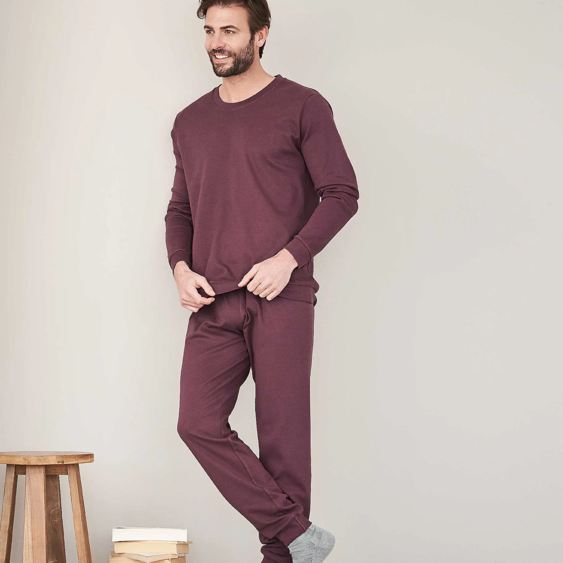 LIVING CRAFTS Bob | Pyjama Bourgondie Store