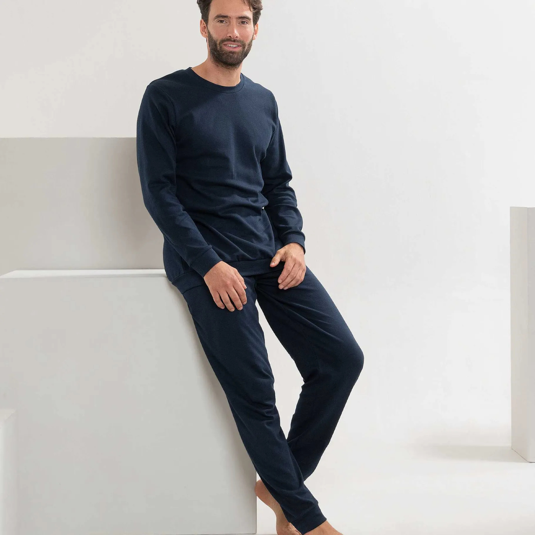 LIVING CRAFTS Bob | Pyjama Donker Marine Store