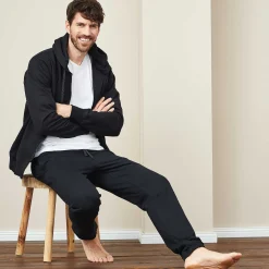 LIVING CRAFTS Calvijn | Joggingbroek Zwart Hot