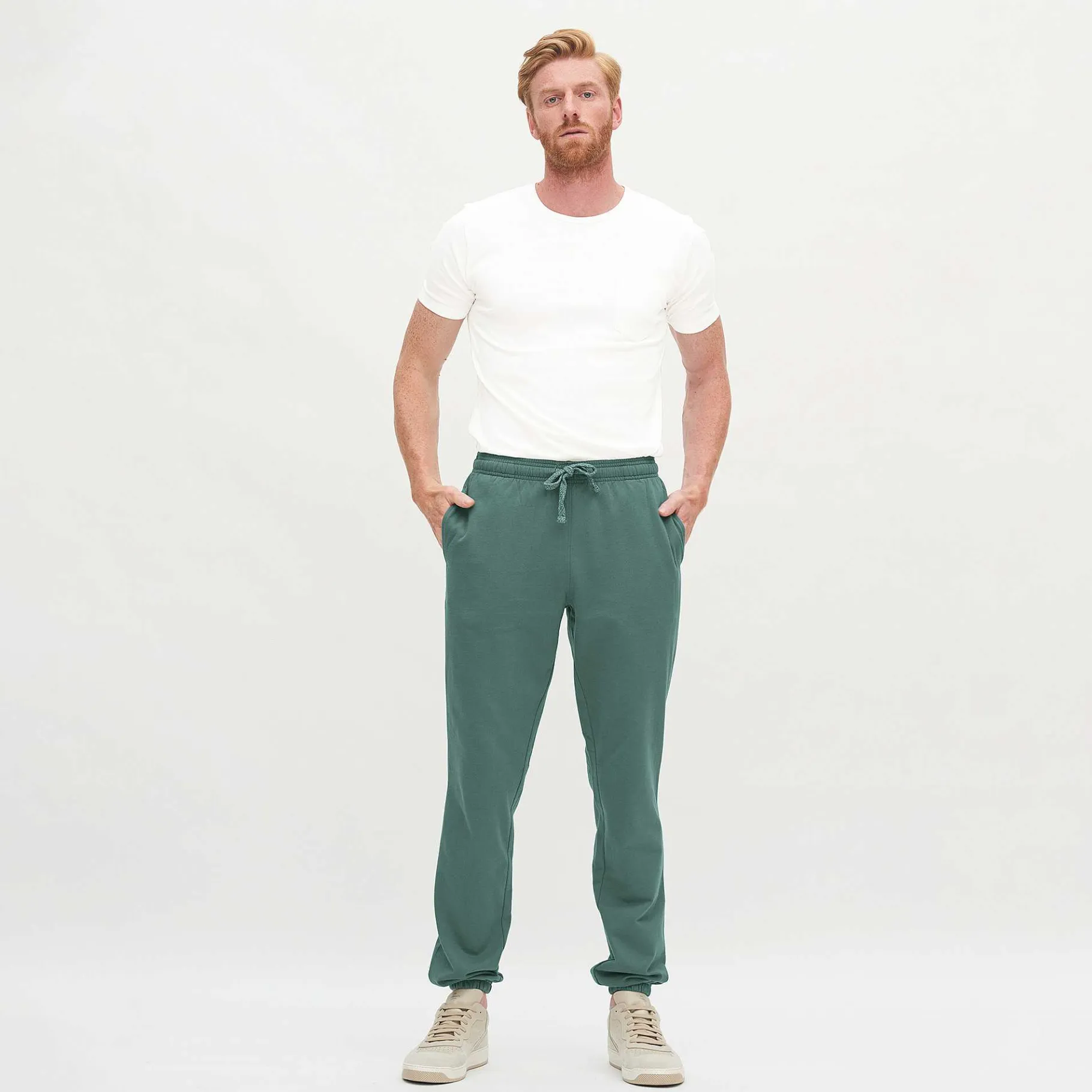 LIVING CRAFTS Calvijn | Joggingbroek Zilveren Den New