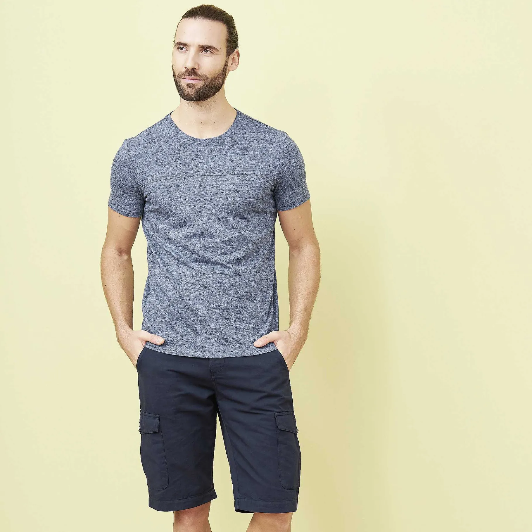 LIVING CRAFTS Carlo | Korte Broek Inktblauw Cheap