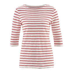 LIVING CRAFTS Chloe | Shirt Gebroken Wit/Chili Flash Sale