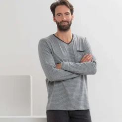 LIVING CRAFTS Colin | Pyjama Steengrijs/Anthra Melange Cheap