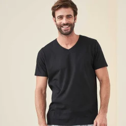 LIVING CRAFTS Daan | T-Shirt, Set Van 2 Zwart Online