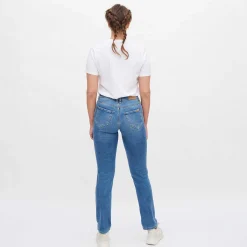 LIVING CRAFTS Donna | Jeans Midden-Indigo Flash Sale