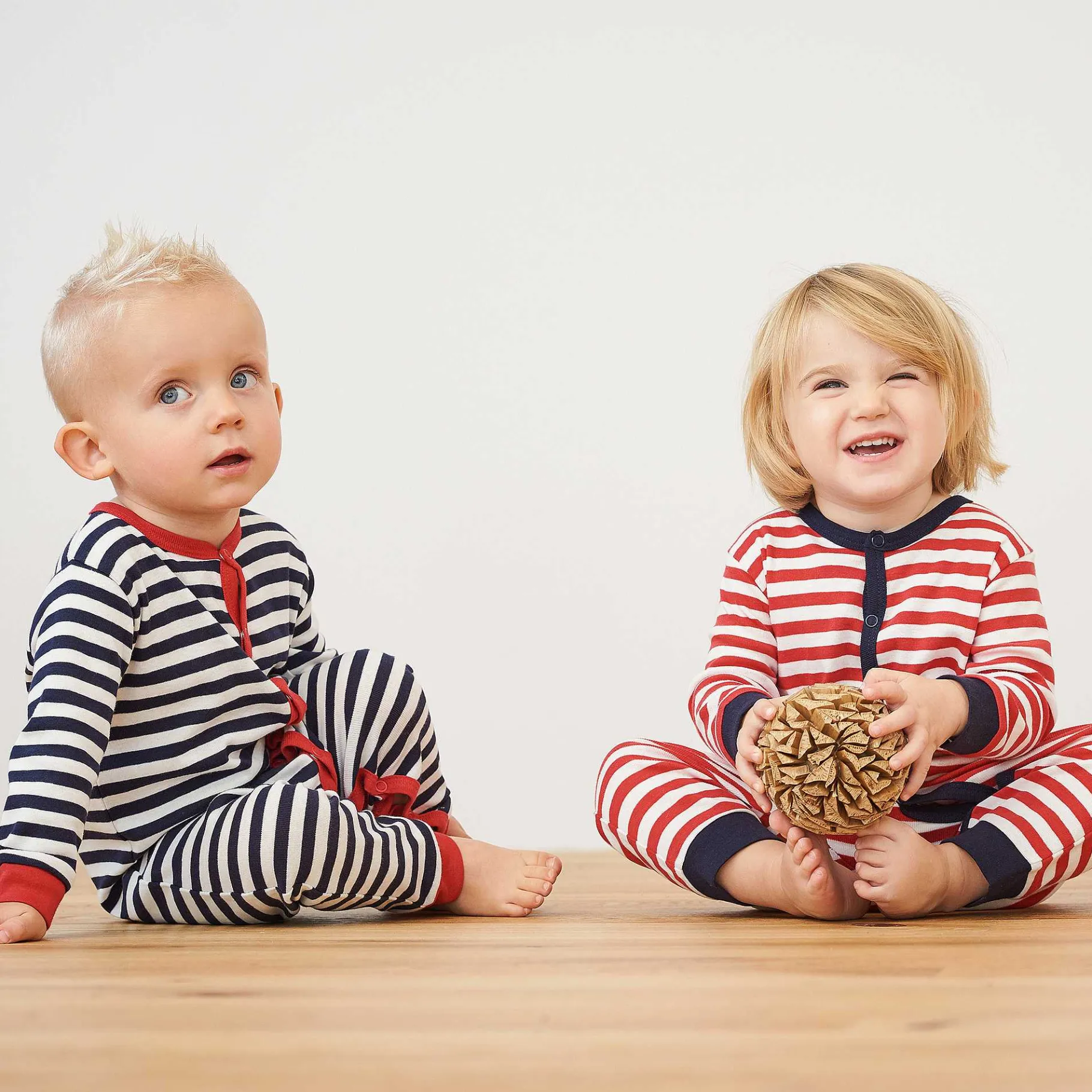 LIVING CRAFTS Emoe | Pyjama Zonder Voeten Papaver/Wit Cheap