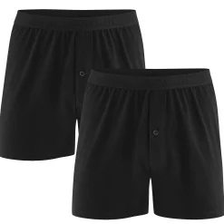 LIVING CRAFTS Ethan | Boxershorts, Set Van 2 Zwart Discount