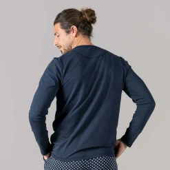 LIVING CRAFTS Felix | Slaapshirt Marine Hot