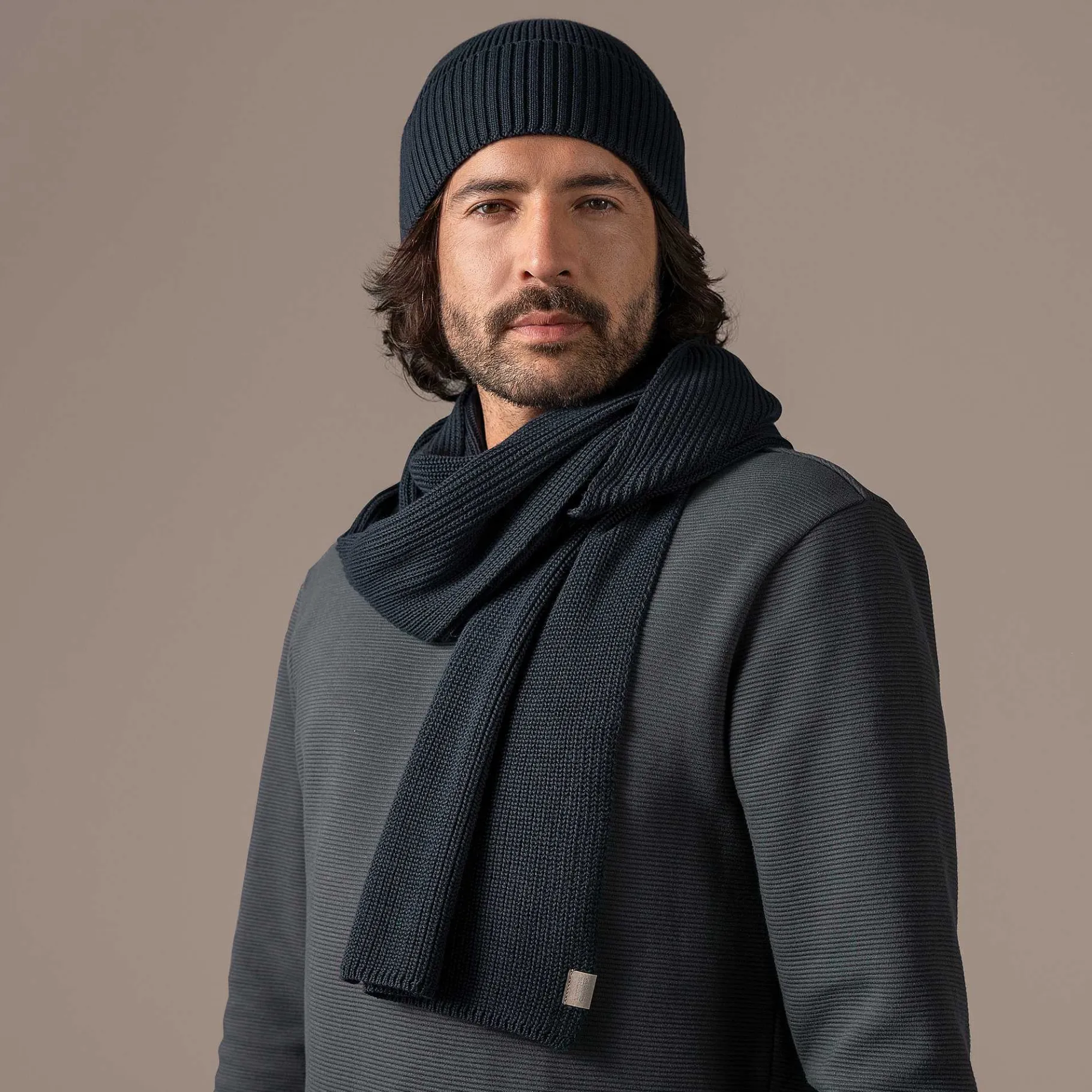 LIVING CRAFTS Ferrara | Sjaal Middernacht Shop