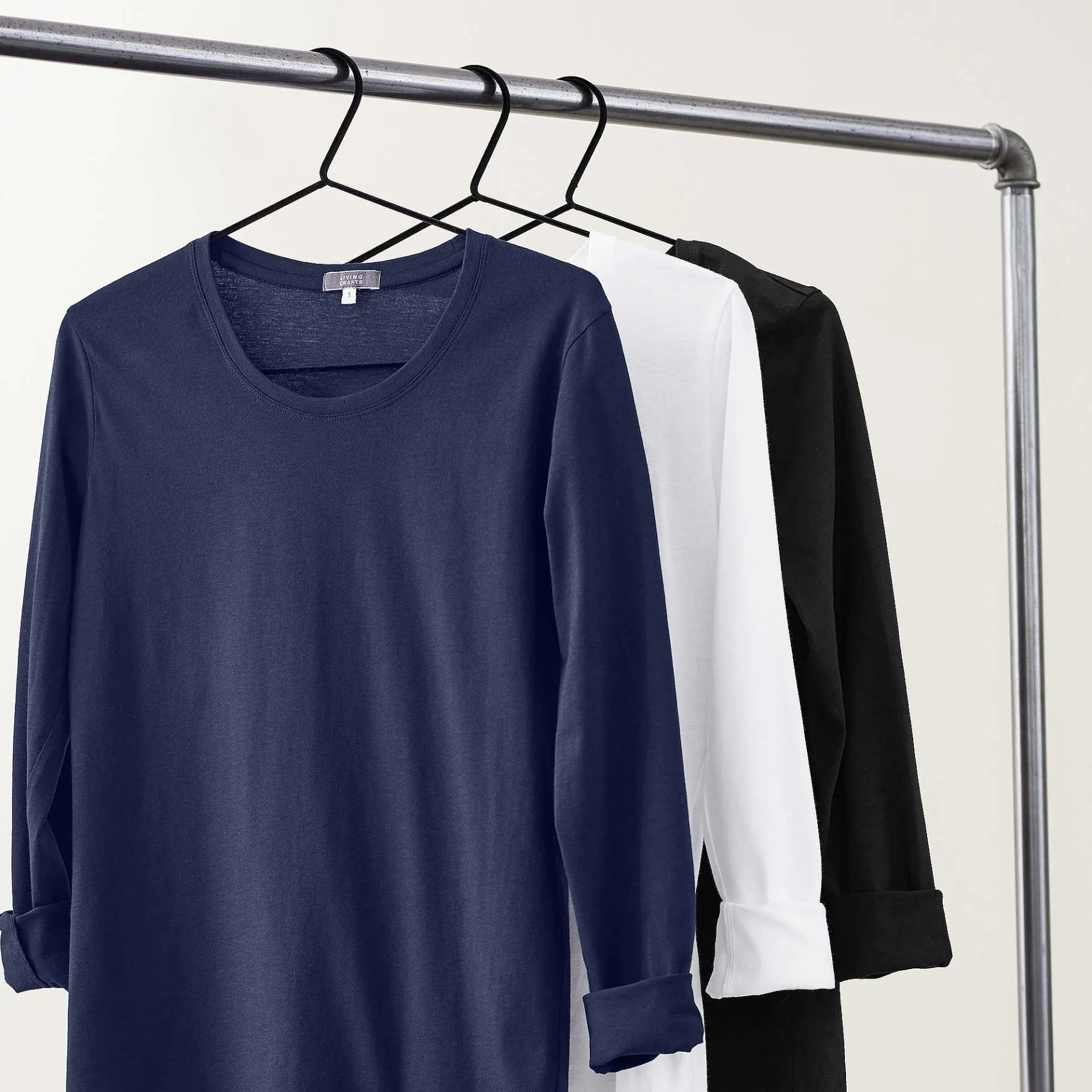 LIVING CRAFTS Fiona | Tshirt Met Lange Mouwen Marine Best