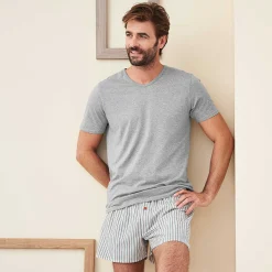 LIVING CRAFTS Gregor | Boxershorts, Set Van 2 Cayenne/Natuurlijk Best Sale