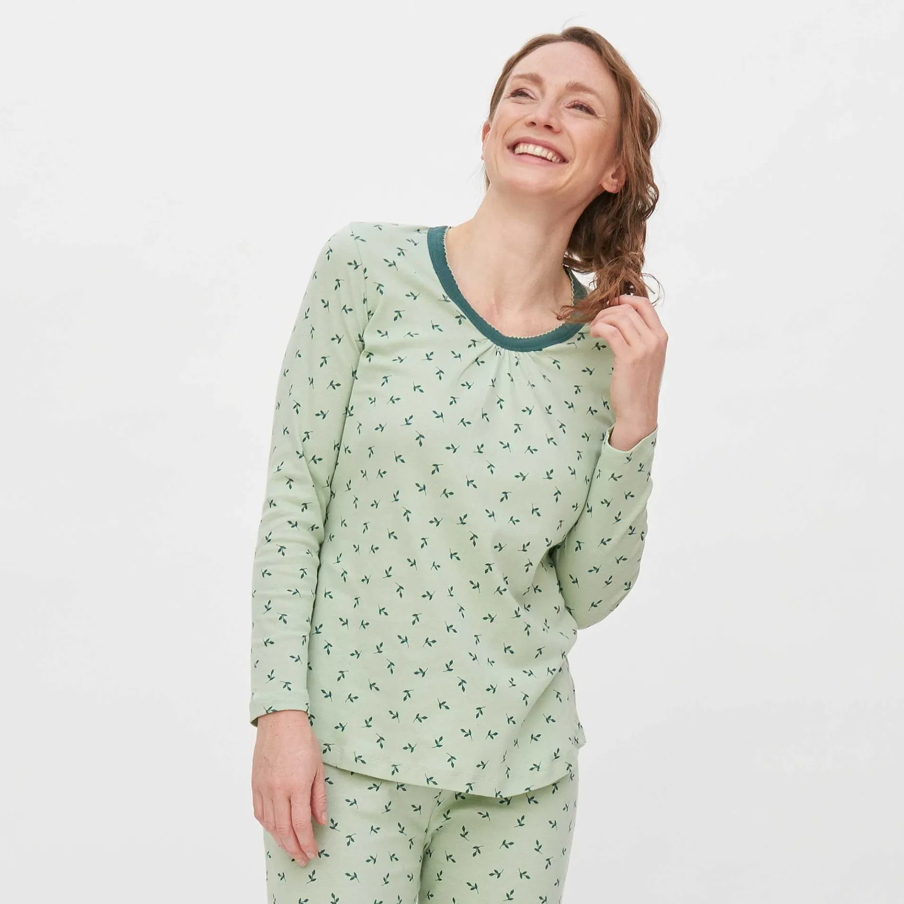 LIVING CRAFTS Haily | Slaapshirt Bladeren Fashion