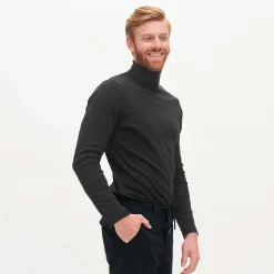LIVING CRAFTS Helge | Coltrui Shirt Zwart Outlet