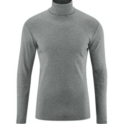 LIVING CRAFTS Helge | Coltrui Shirt Grijs Gemeleerd Fashion
