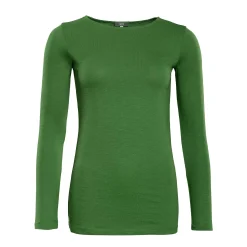 LIVING CRAFTS Hilla | Tshirt Met Lange Mouwen Donker Mos New