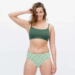LIVING CRAFTS Ilenia | Bustier, Set Van 2 Zilver Dennenhout / Mistig Groen Online