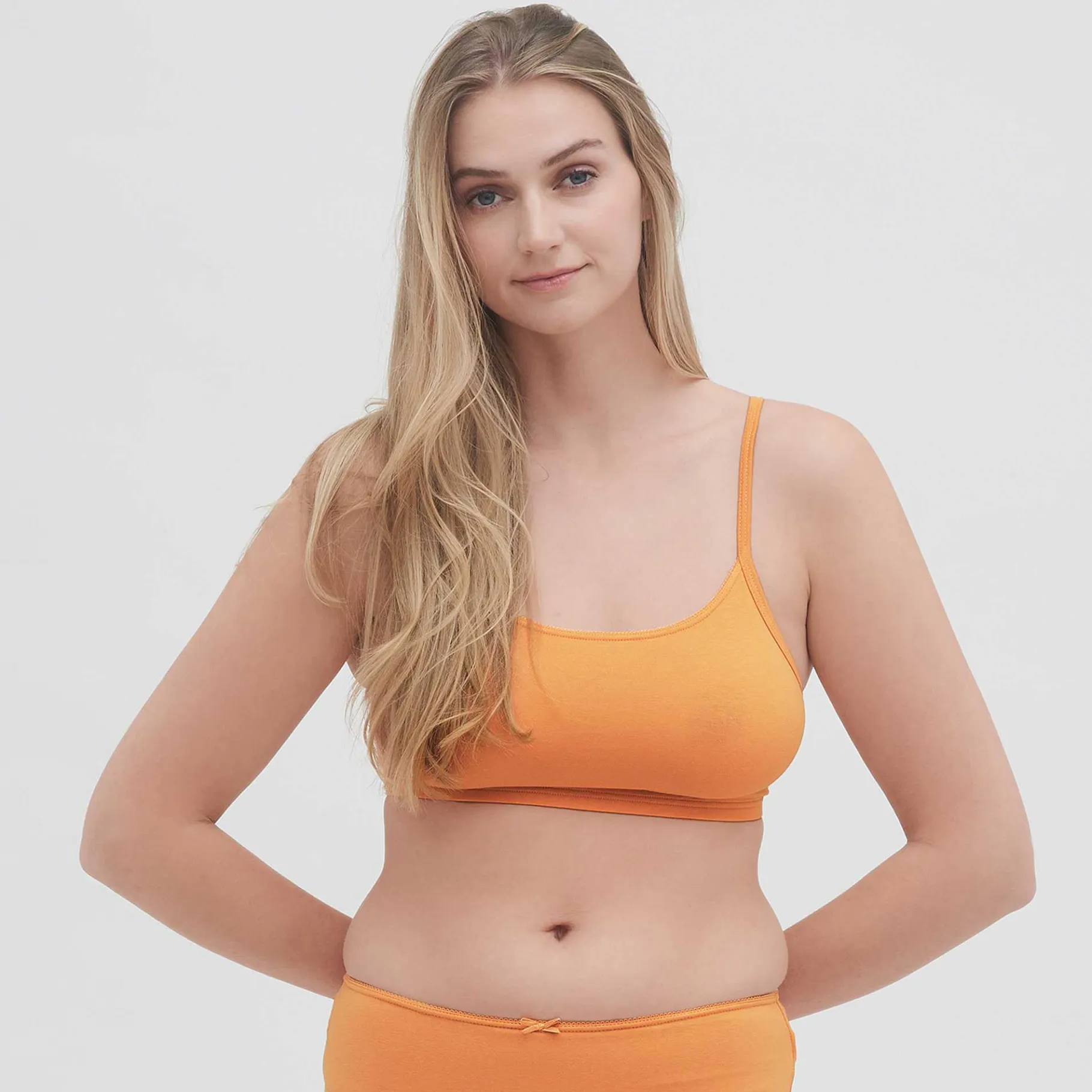 LIVING CRAFTS Ilenia | Bustier, Set Van 2 Vichy-Abrikoos Cheap