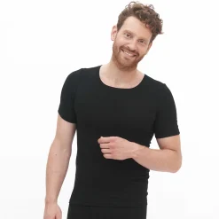 LIVING CRAFTS Jakob | Shirt Met Korte Mouwen Zwart Store