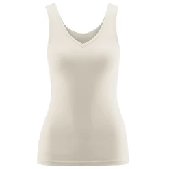 LIVING CRAFTS Janine | Vest Met V-Hals Natuurlijk New