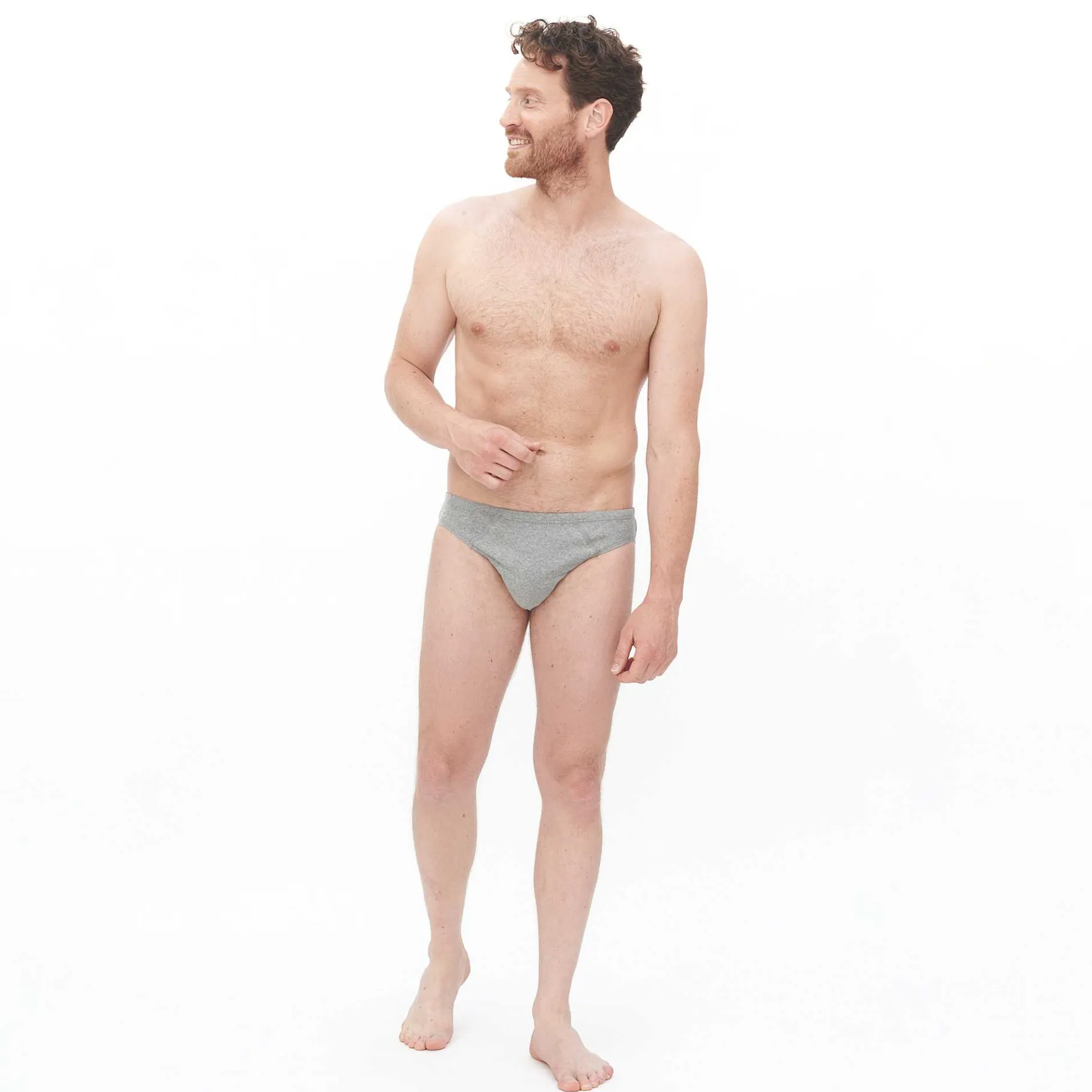 LIVING CRAFTS Jan | Slips Grijs Gemeleerd Fashion