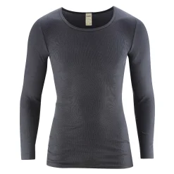 LIVING CRAFTS Johan | Tshirt Met Lange Mouwen Marine Grafiet Flash Sale