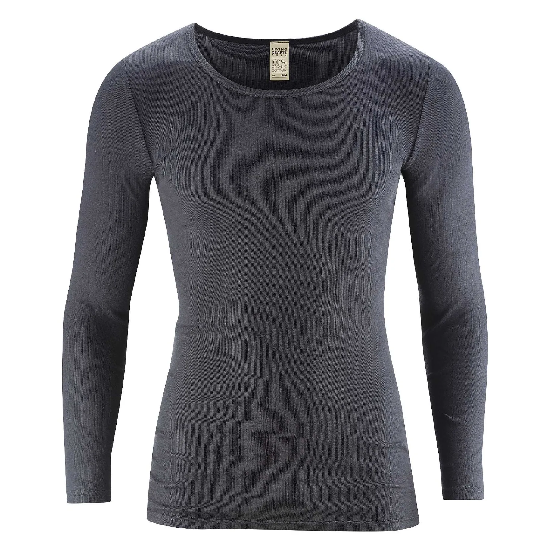 LIVING CRAFTS Johan | Tshirt Met Lange Mouwen Marine Grafiet Flash Sale
