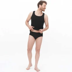 LIVING CRAFTS Julius | Open Vliegslip Zwart Clearance