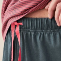LIVING CRAFTS Karel | Pyjama Asfalt/Cayenne Hot