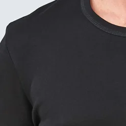 LIVING CRAFTS Leandro | Tshirt Met Lange Mouwen Zwart Clearance