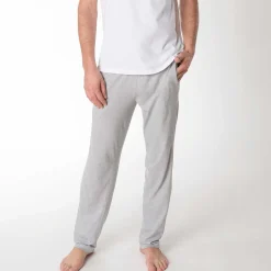 LIVING CRAFTS Levende Ambachten | Casual Broek Grijs Gemeleerd Hot