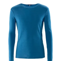 LIVING CRAFTS Liam | Tshirt Met Lange Mouwen Retroblauw New