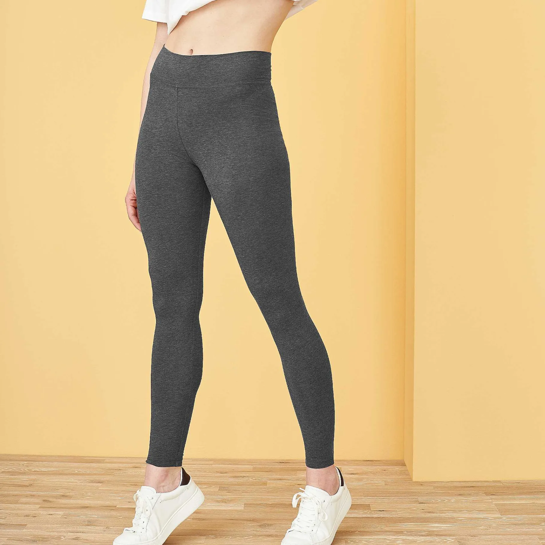 LIVING CRAFTS Lisa | Leggings Grafiet Melange Discount