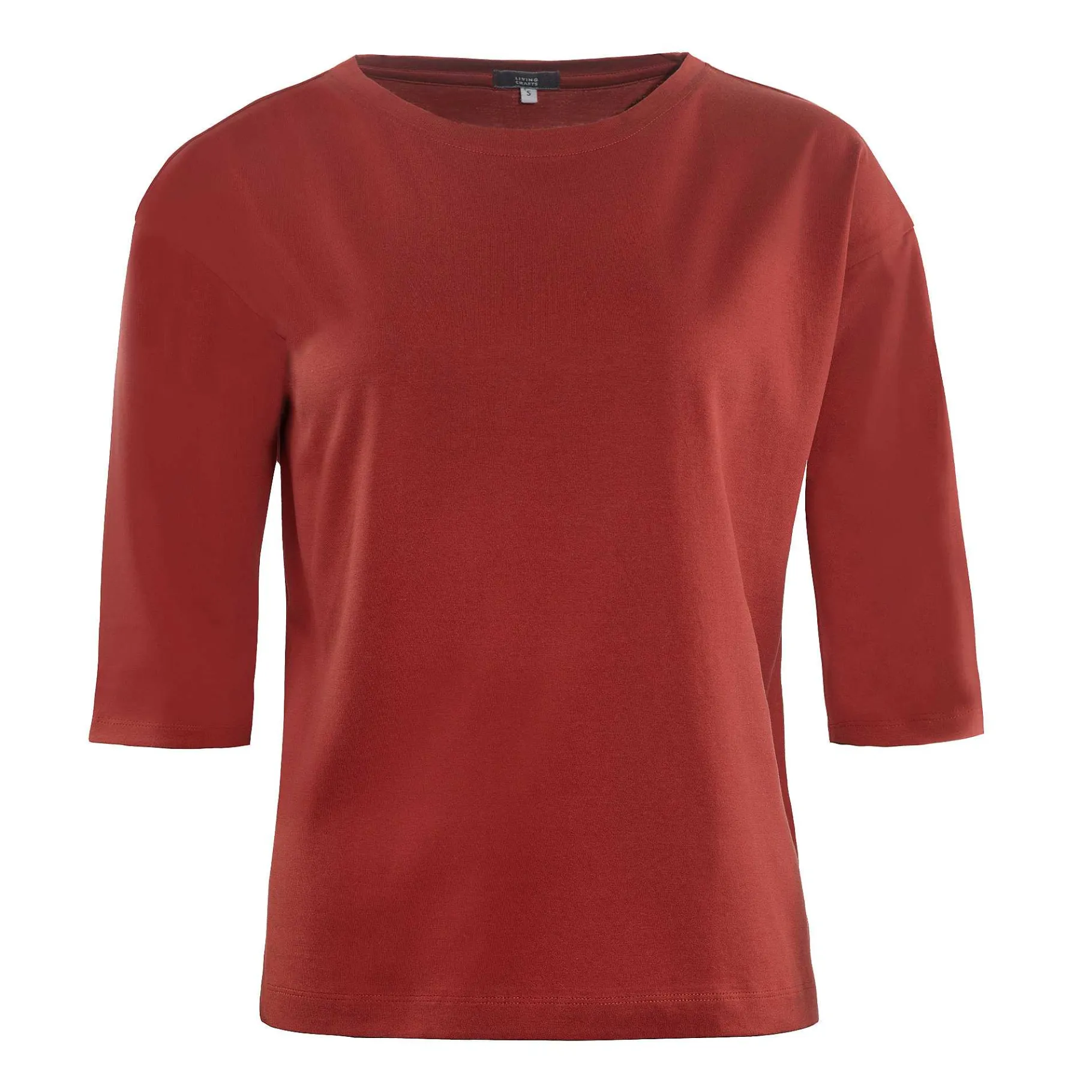 LIVING CRAFTS Namika | T-Shirt Verbrande Baksteen Clearance