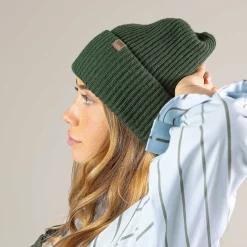 LIVING CRAFTS Nilay | Muts Donker Olijfgroen Discount