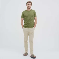 LIVING CRAFTS Normandisch | T-Shirt Olijf New