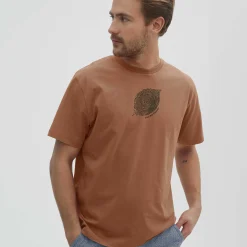 LIVING CRAFTS Nurit | T-Shirt Rauwe Sienna Cheap