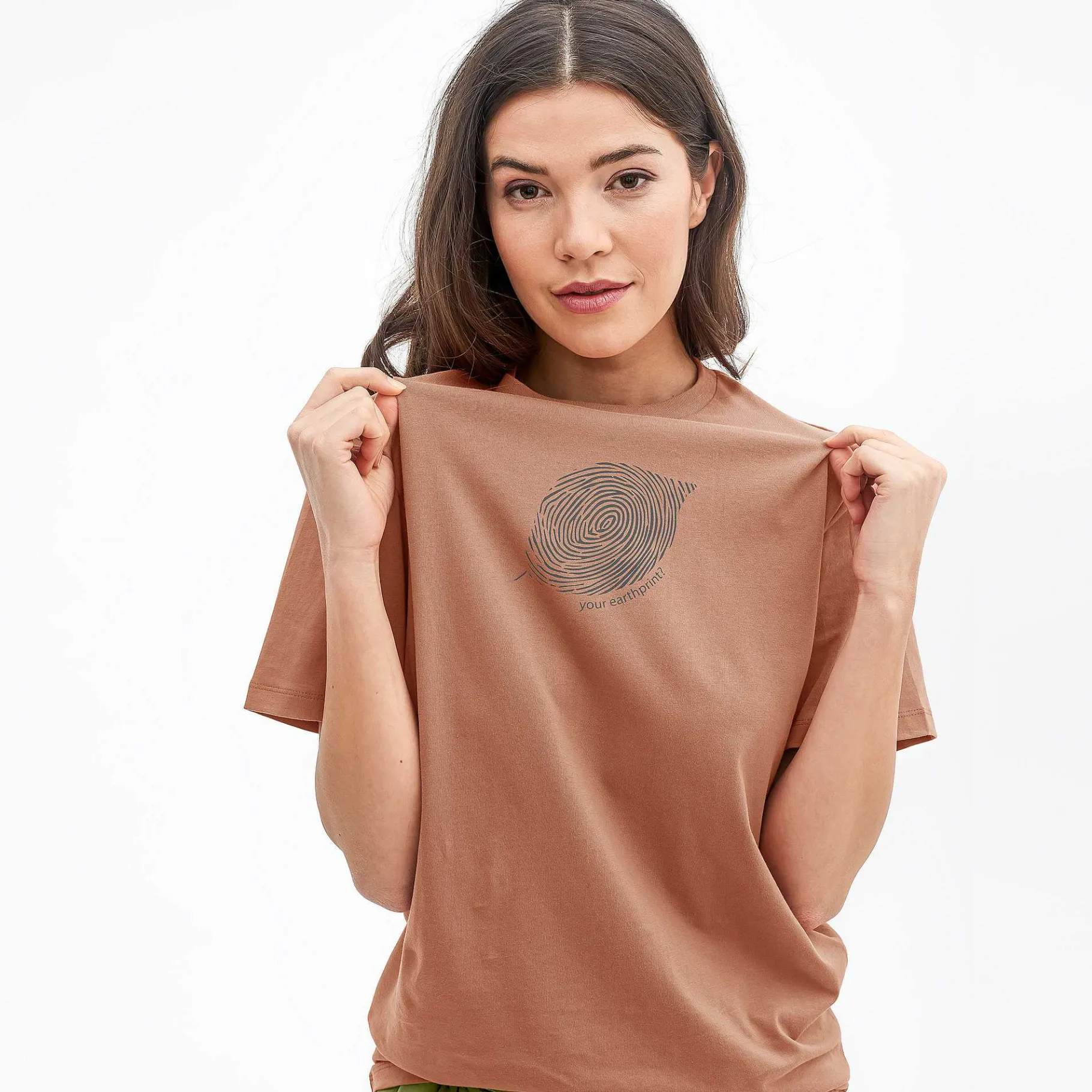 LIVING CRAFTS Nurit | T-Shirt Rauwe Sienna Cheap