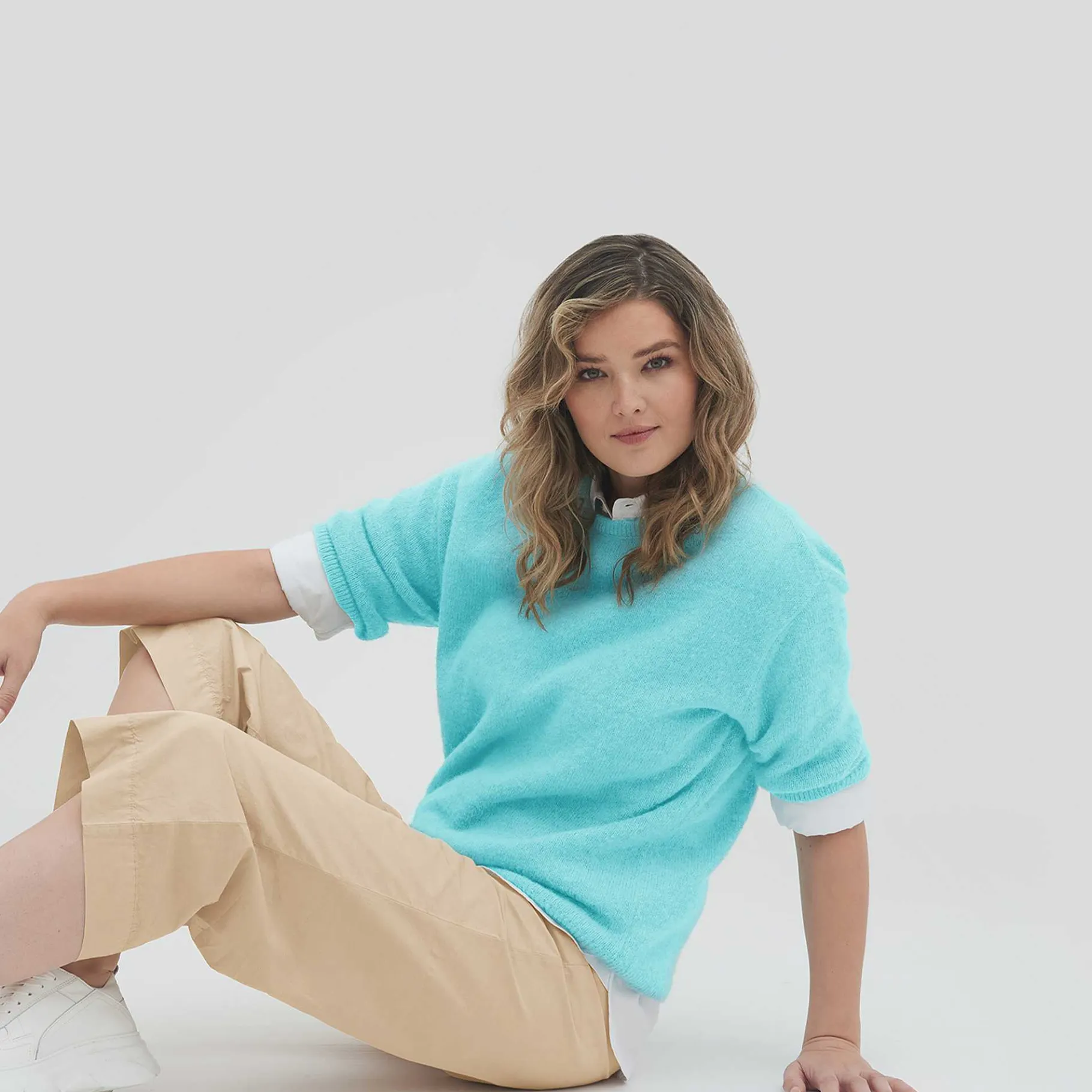 LIVING CRAFTS Odilia | Trui Lagune Clearance