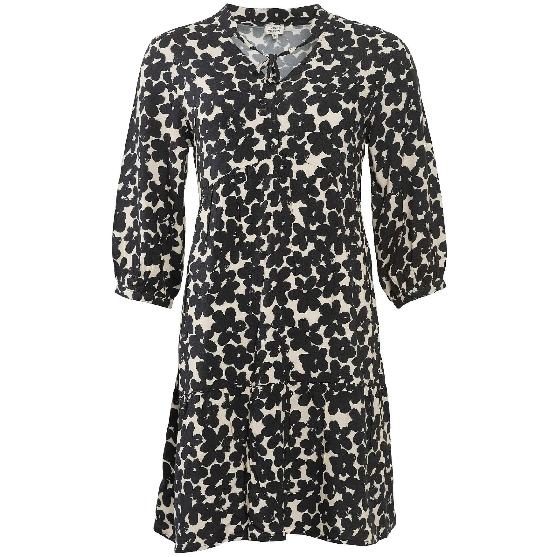 LIVING CRAFTS Omara | Jurk Eenvoudige Bloemen Outlet