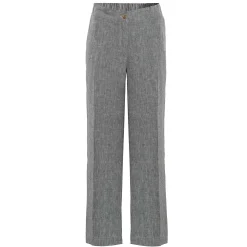LIVING CRAFTS Ophelia | Linnen Broek Zout En Peper Cheap