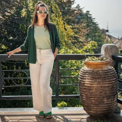 LIVING CRAFTS Ophelia | Linnen Broek Natuurlijk Linnen Best