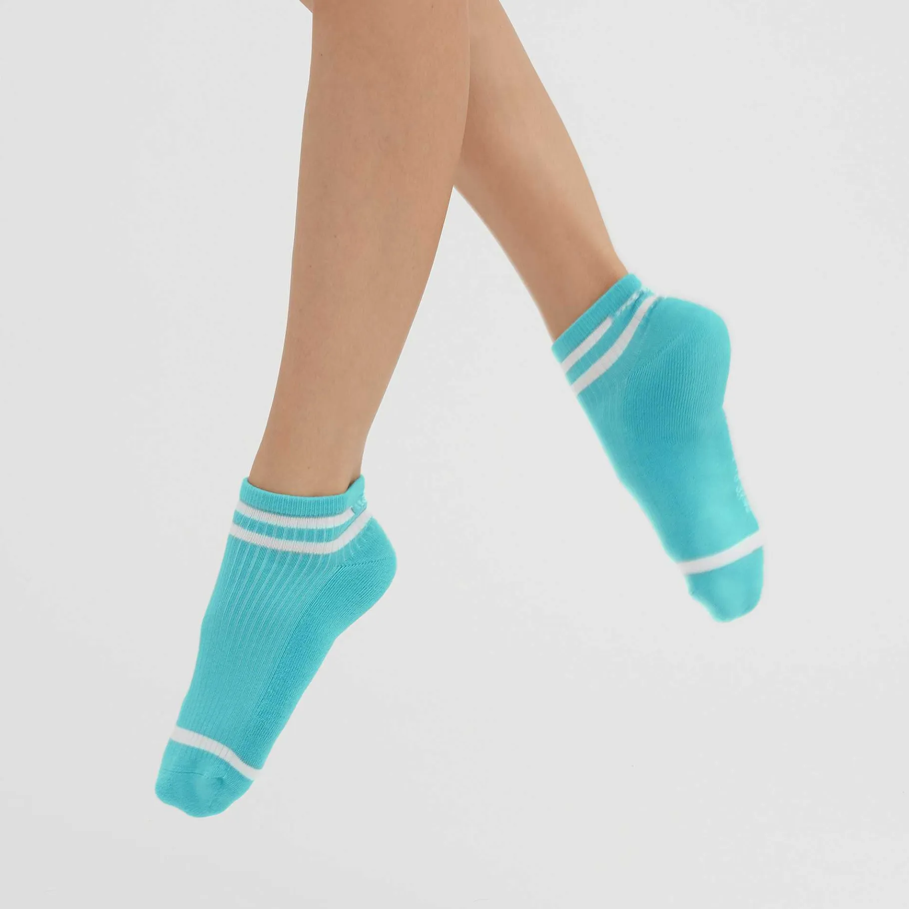 LIVING CRAFTS Orel | Hoge Sneakersokken, Set Van 2 Rifwateren/Wit Store