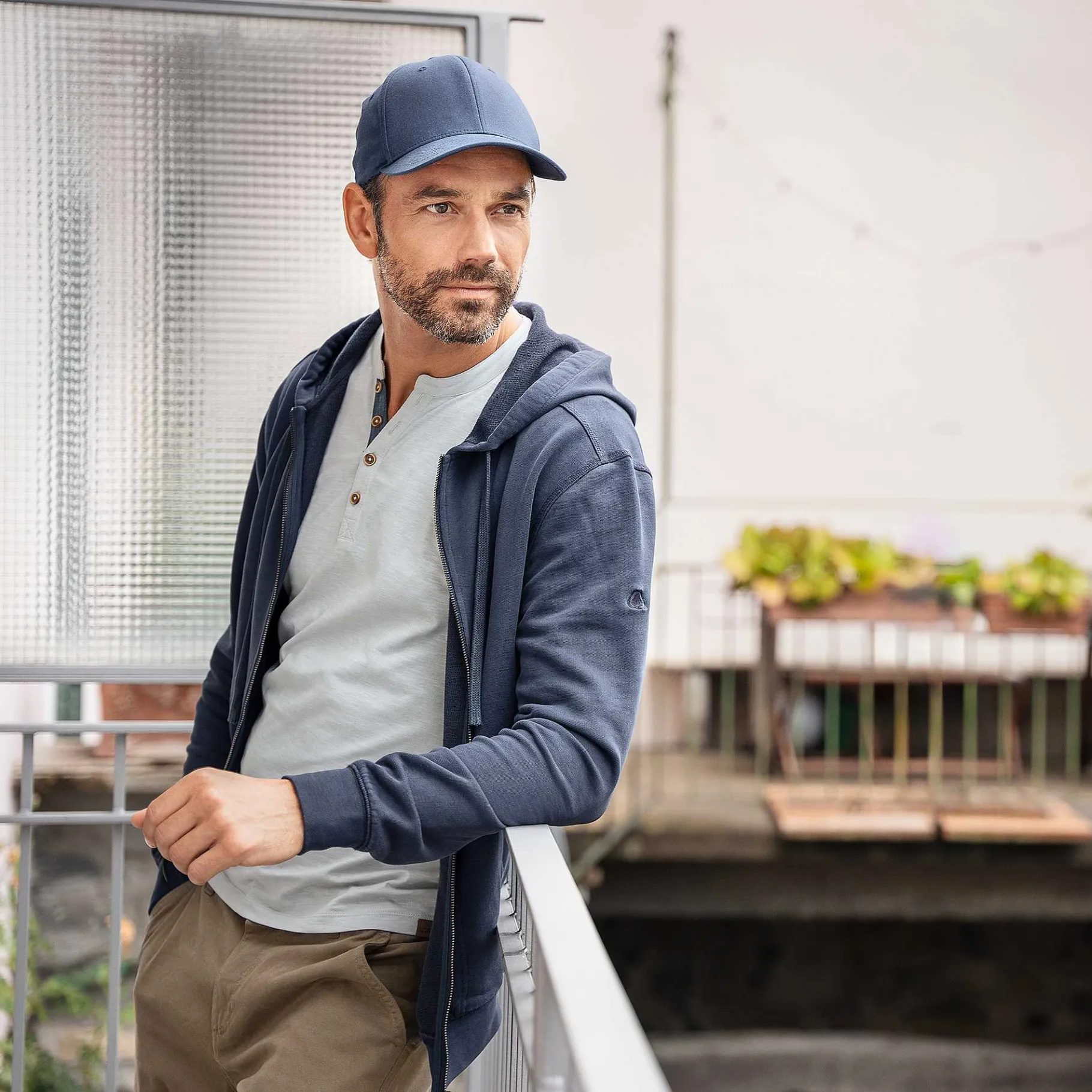 LIVING CRAFTS Othello | Henley-T-Shirt Schelp Discount