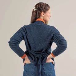 LIVING CRAFTS Pacita | Kimono-Jasje Inktblauw Sale