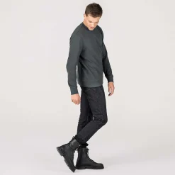 LIVING CRAFTS Pacou | Uniseks Sweatshirt Grafiet Outlet